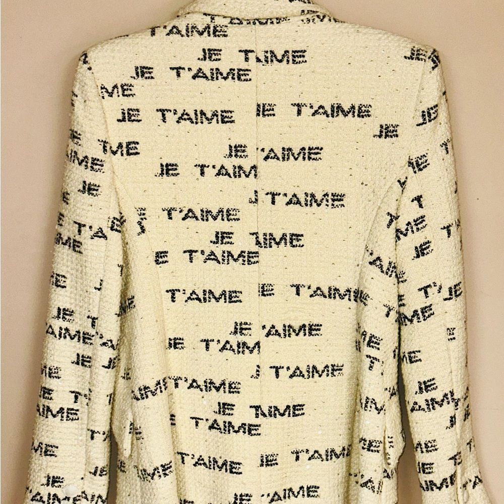 L'AGENCE JE T’AlME Chamberlain Tweed Blazer - Picture 3 of 8